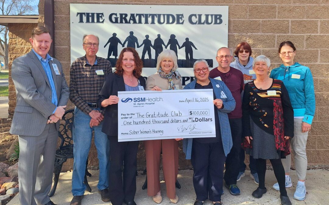 SSM Health gives $100,000 to The Gratitude Club women’s sober living residence