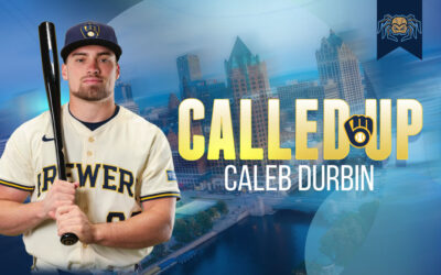 Former Fond du Lac Dock Spider Caleb Durbin Debuts with the Brewers