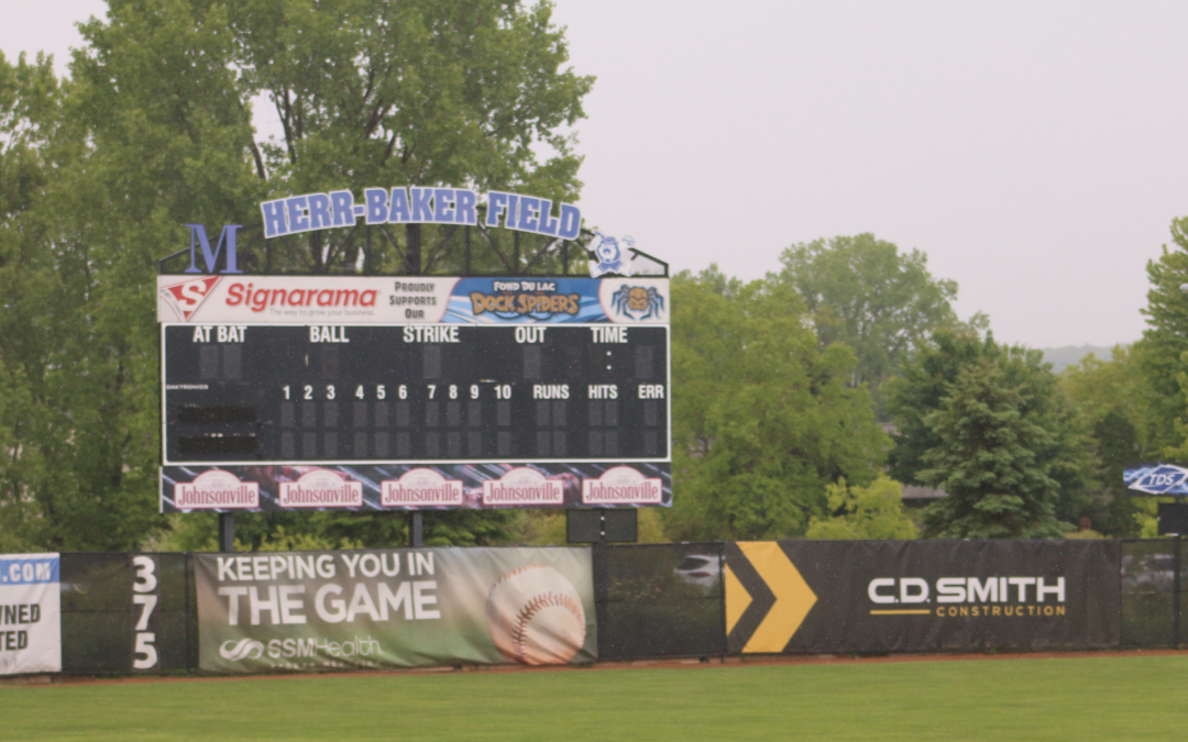 Dock Spiders Game Against the Mallards Suspended Due to Heavy Rain