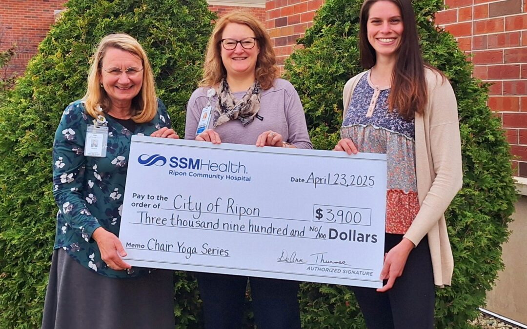 SSM Health Ripon Community Hospital supports local community yoga program