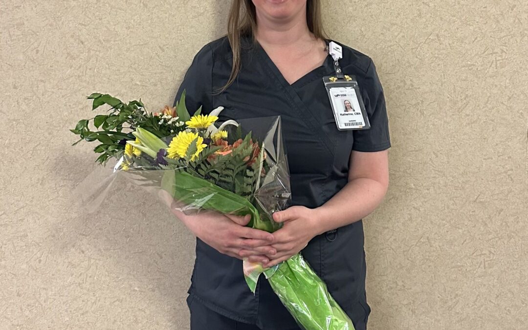 SSM Health Fond du Lac Regional Clinic Mt. Calvary certified medical assistant receives BEE Award