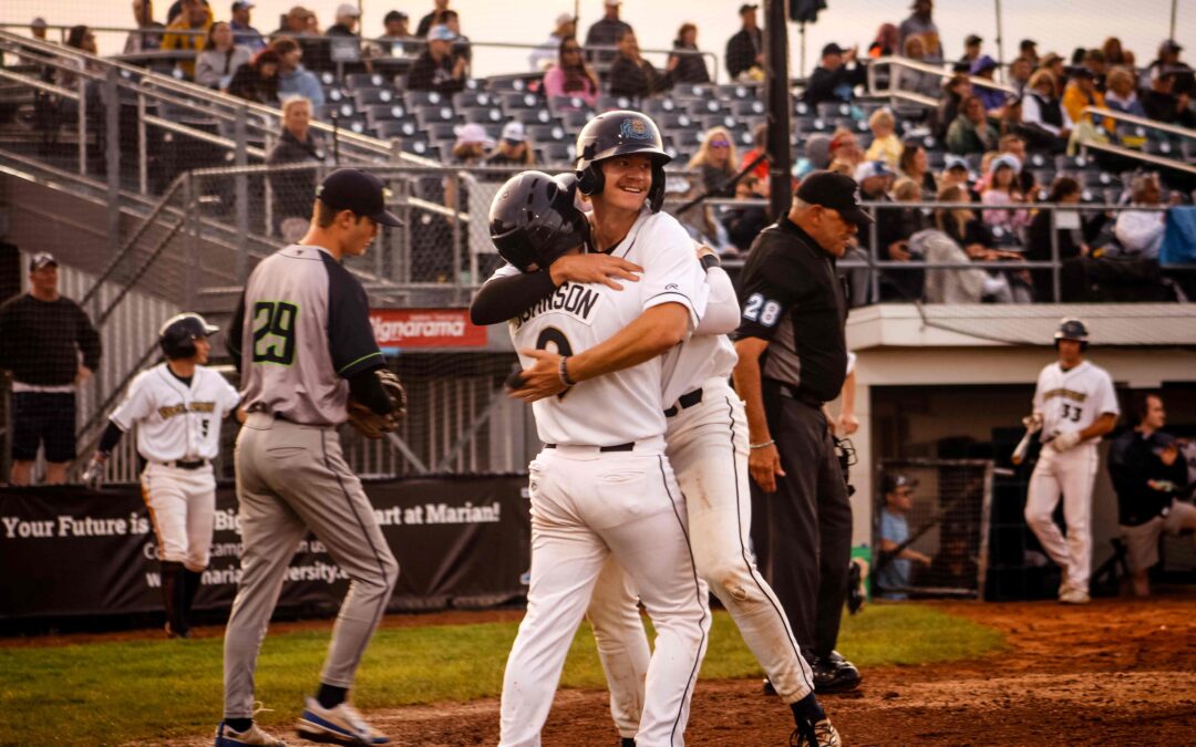 Dock Spiders Cruise Past Woodchucks