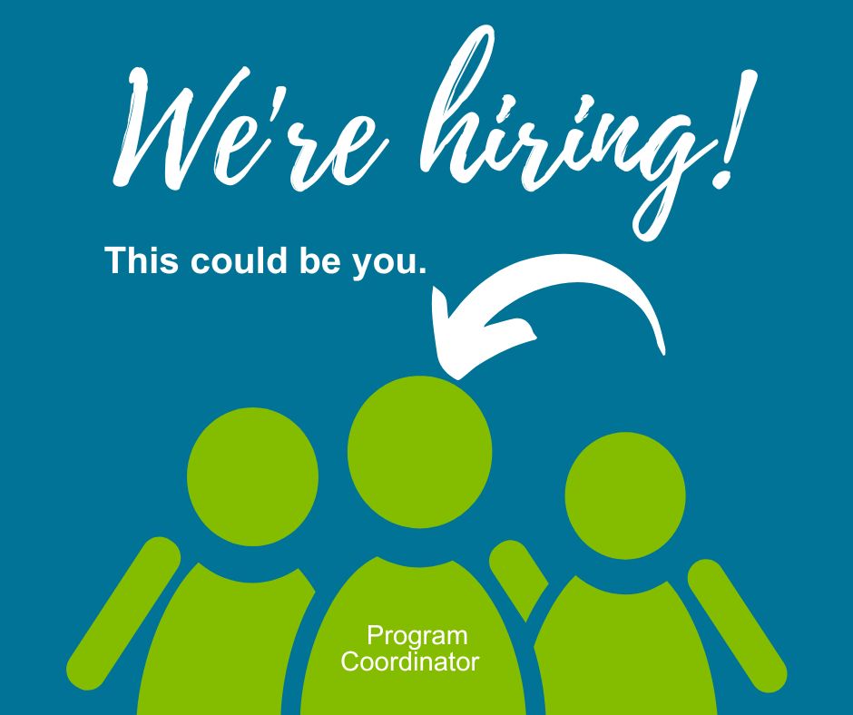 We're hiring program coordinator