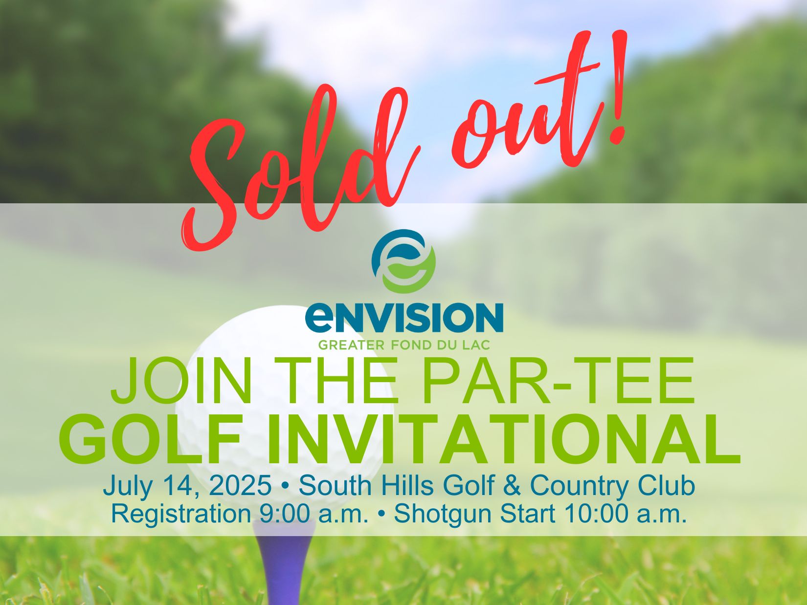Golf sold out