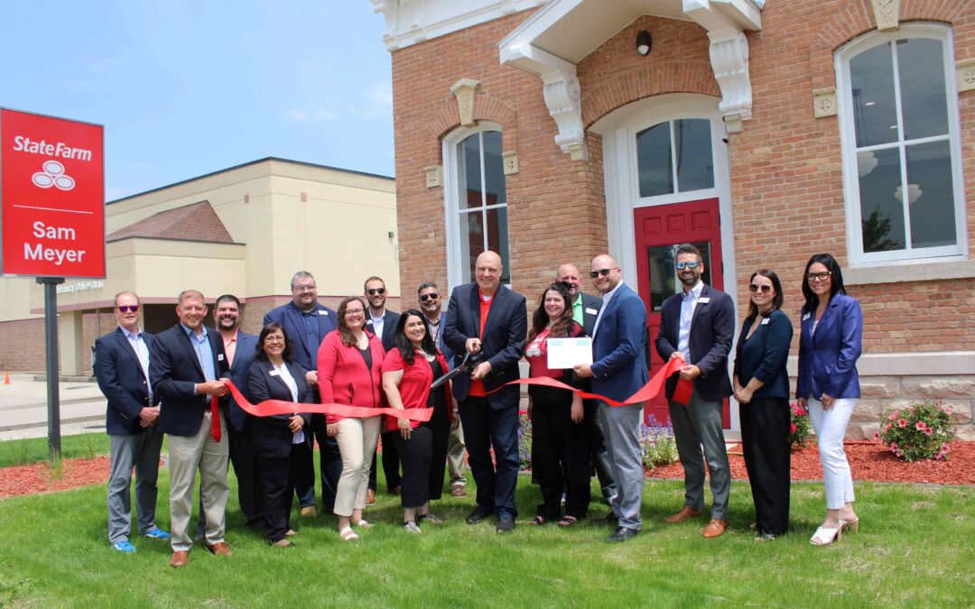 Ribbon Cutting at Sam Meyer State Farm Agency
