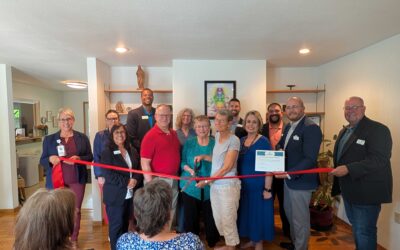 Ribbon Cutting with The Center-Uniting Mind, Body, and Spirit