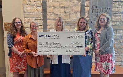 SSM Health supports Ripon Public Library Memory Café