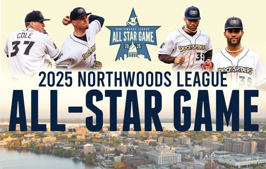 All Star announcement with two different baseball players