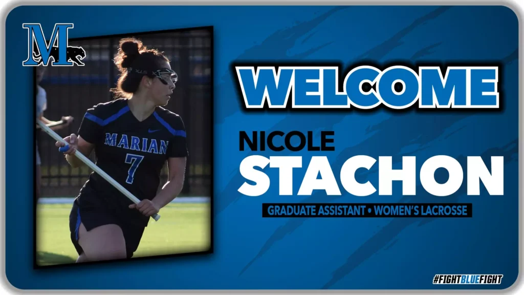 Female lacrosse player