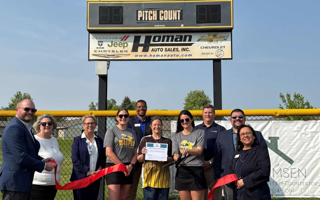 Ribbon Cutting with Waupun Youth Baseball