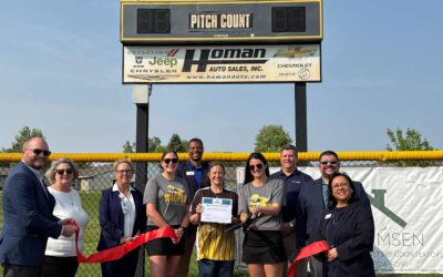 Ribbon Cutting with Waupun Youth Baseball