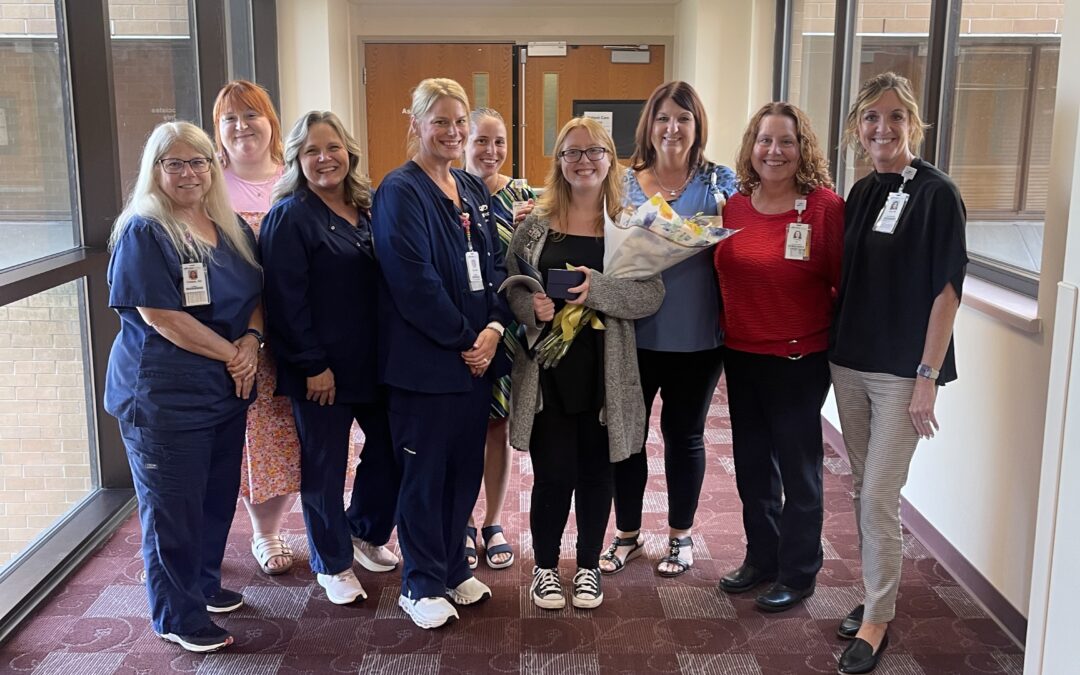 SSM Health Fond du Lac Regional Clinic Pediatrics team member receives BEE Award