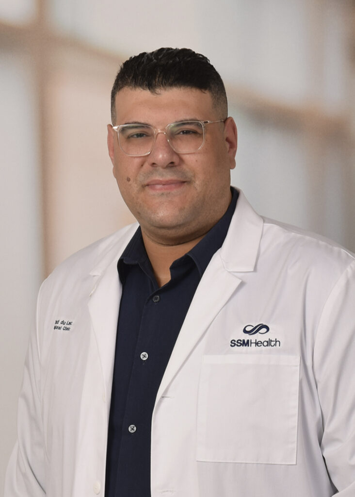 A male doctor