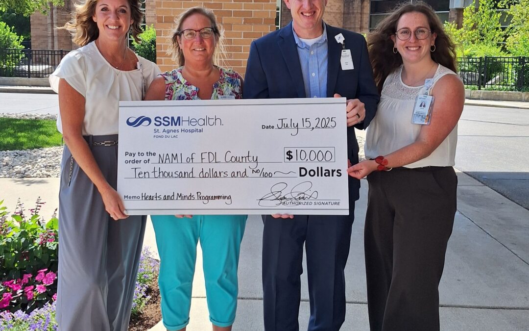 SSM Health supports NAMI Fond du Lac County