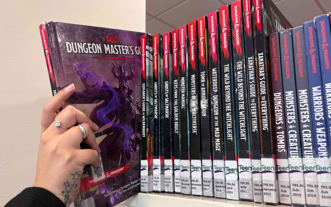 Interested in trying Dungeons & Dragons but not sure where to start? Try the Fond du Lac Public Library for events, handbooks & more