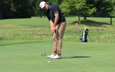 Marian men’s golf posts best two-round score since 2019