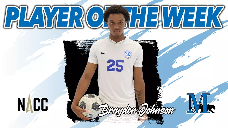 Mens college soccer player