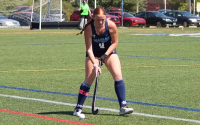 Marian field hockey defeats Kenyon in overtime thriller