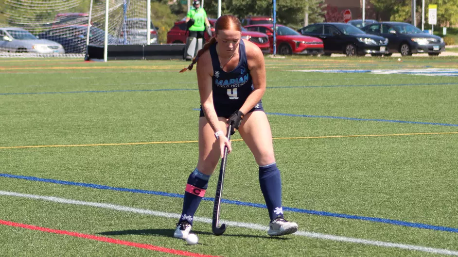 Marian field hockey defeats Kenyon in overtime thriller