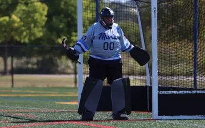 Marian field hockey earns second overtime win to stay perfect