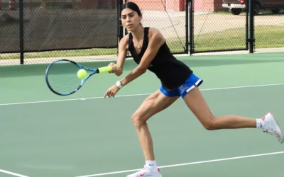 Marian women’s tennis splits first home matches