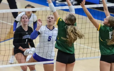 Sabre women’s volleyball suffers sweep in NACC opener