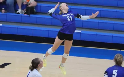Sabre women’s volleyball defeated twice to finish home invitational