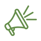 An icon of a megaphone