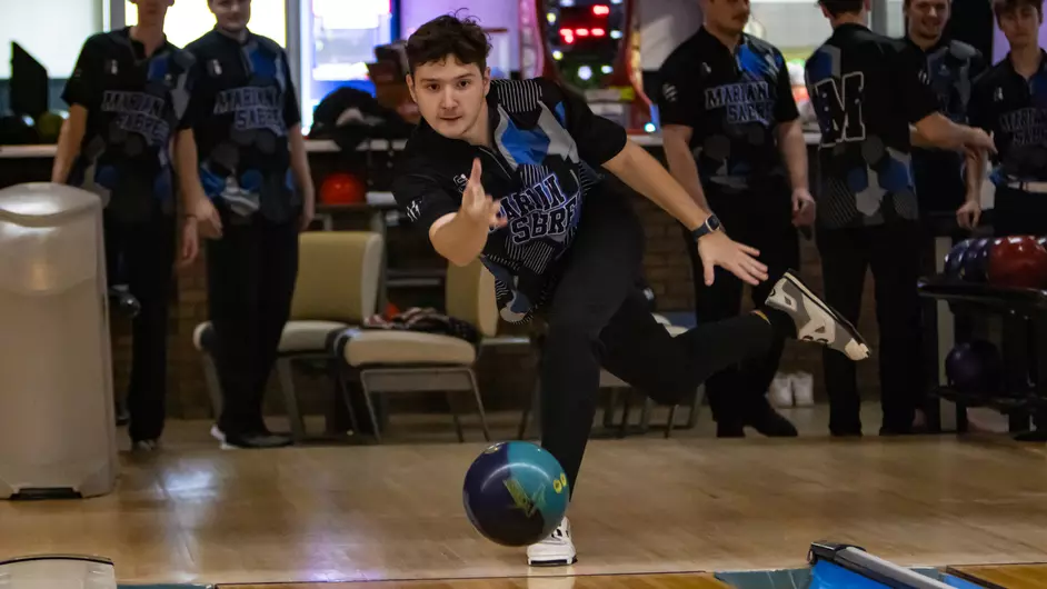 Marian men’s bowling wins second GLBC Event