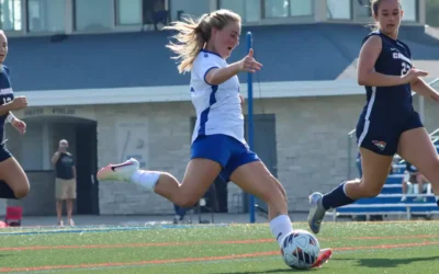Guelig leads Marian women’s soccer past Aurora