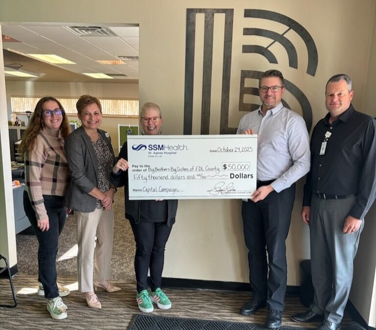 SSM Health supports Big Brothers Big Sisters of FDL County capital campaign