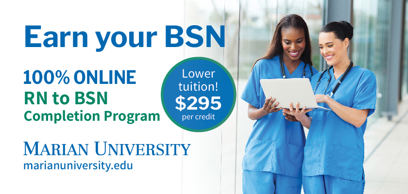 Two female nursing students