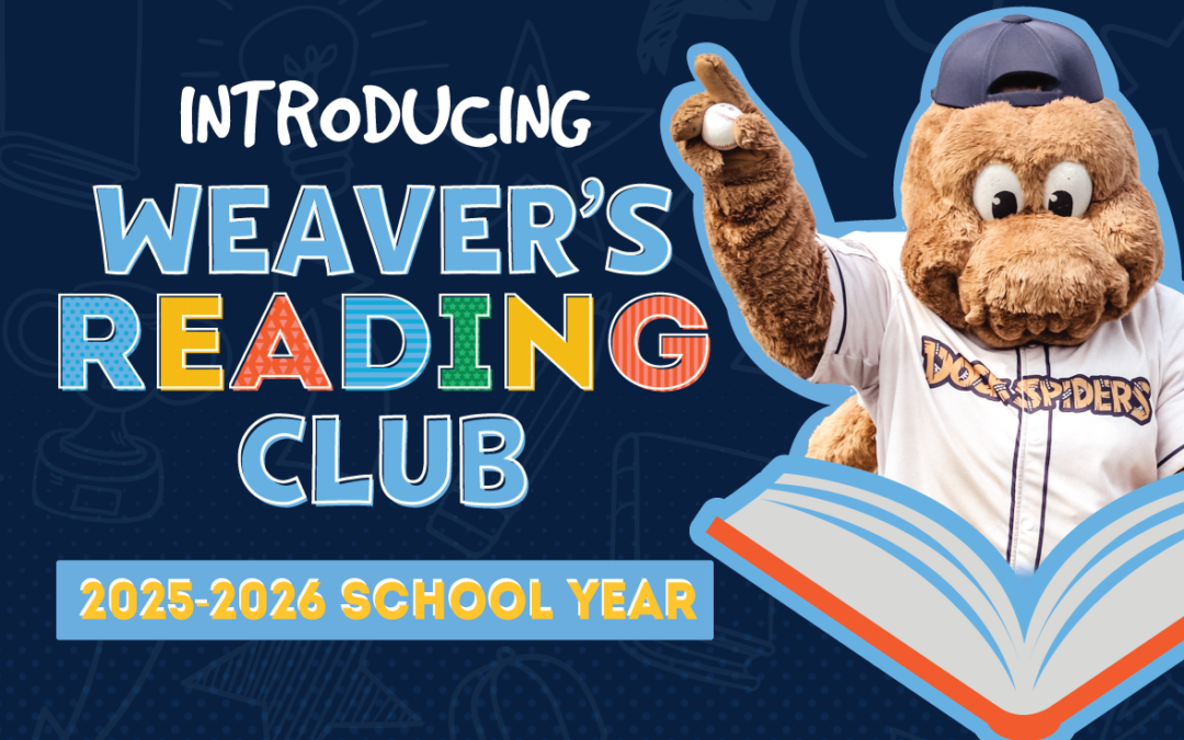 Dock Spiders Introduce Weaver’s Reading Club For Area Schools
