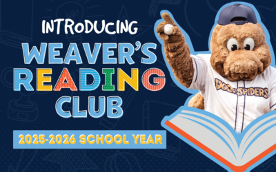 Dock Spiders Introduce Weaver’s Reading Club For Area Schools
