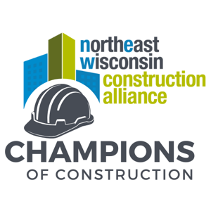 Champions of construction with a hardhat