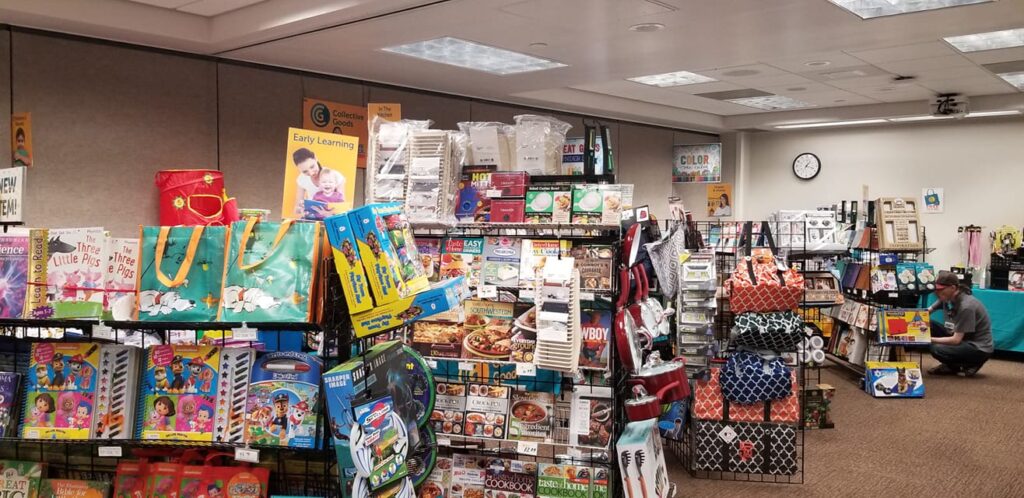 A sale with a variety of items