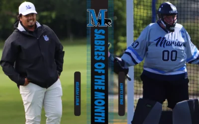 Clarey, Pfeiffer earn Sabre of the Month recognition