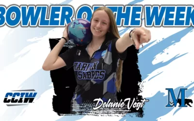 Vogt selected as CCIW Bowler of the Week