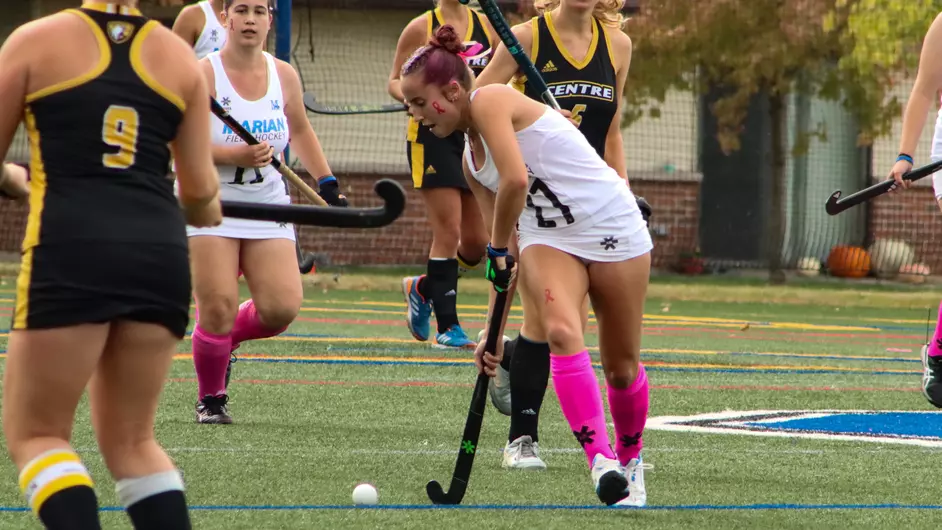 Marian field hockey pulls away from CUW to finish regular season
