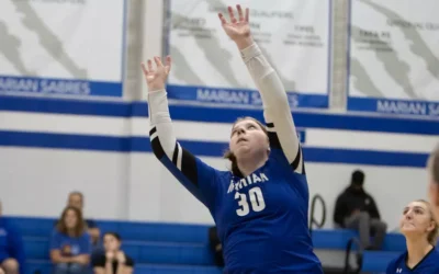 Marian women’s volleyball drops season finale at Rockford