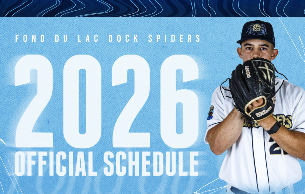 A baseball player with a 2026 official schedule