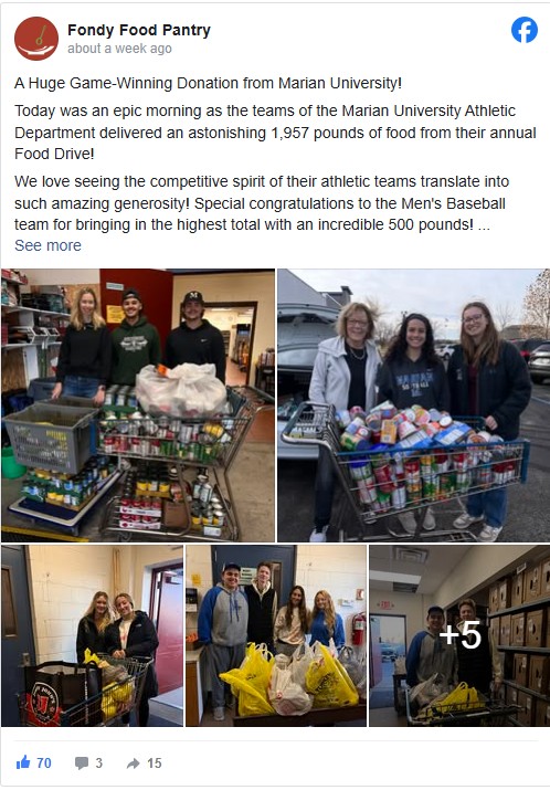 A screenshot of a social post