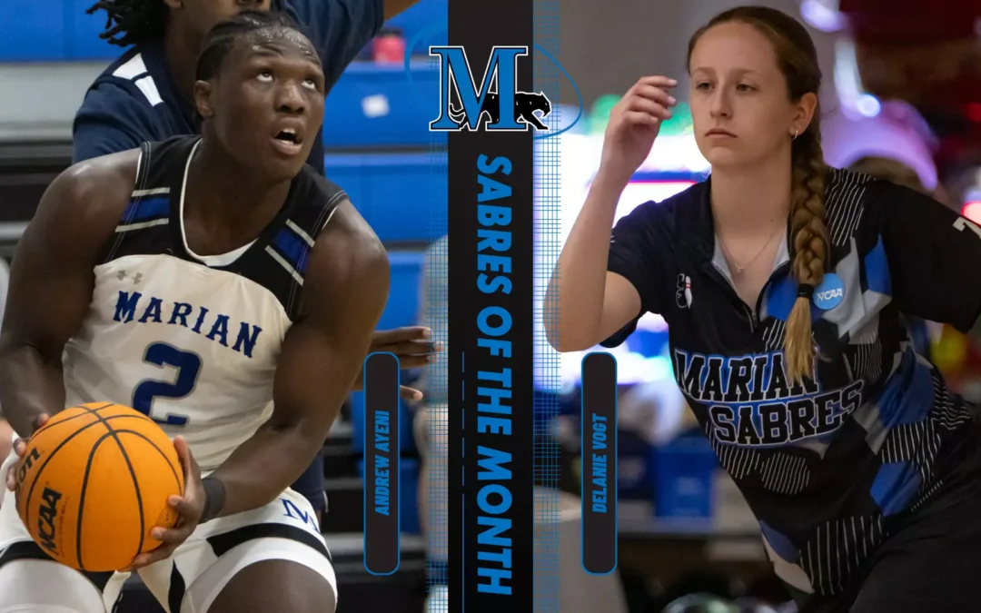 Ayeni, Vogt selected as Sabres of the Month for November