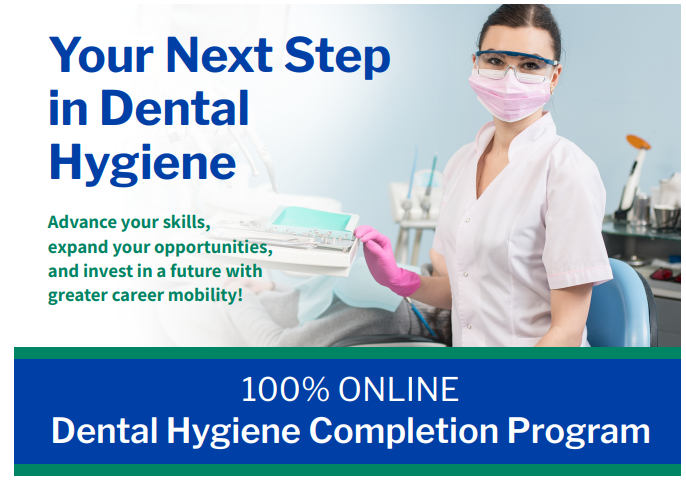 A dental hygienist