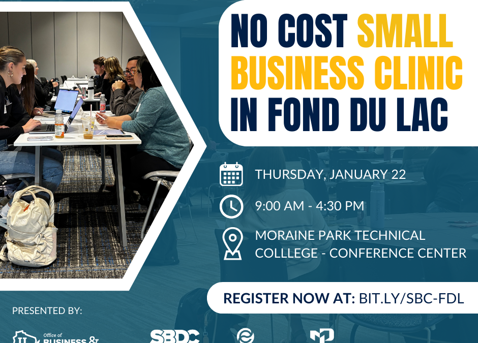 Free Small Business Clinic Hosted in Fond du Lac
