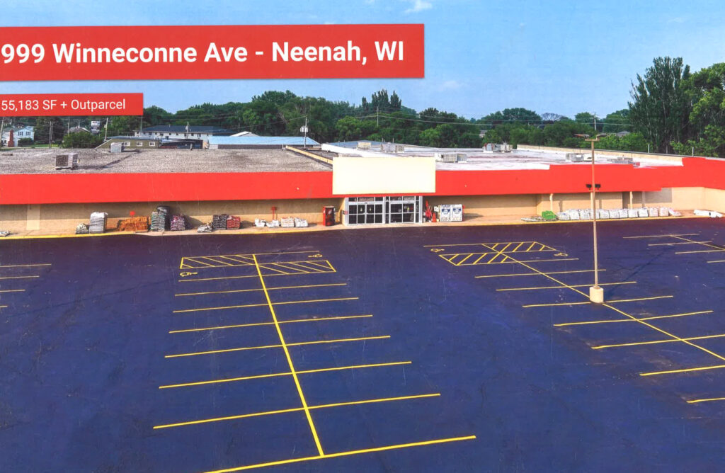 The exterior of a farm store