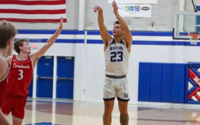 Lindert drains game-winner in Marian men’s basketball comeback win