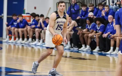Ayeni and Vassilakis lead Marian men’s basketball past Dominican