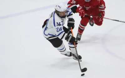 Sabre NCAA men’s hockey sputters late at No. 2/2 Aurora