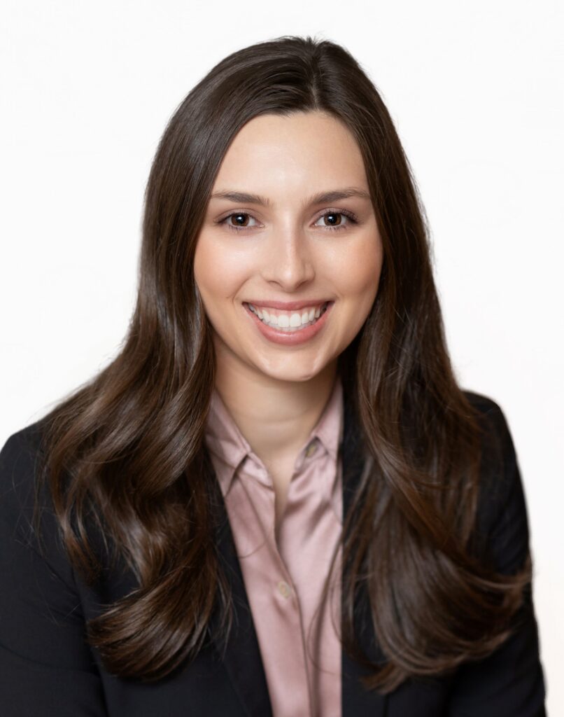 a young smiling professional woman